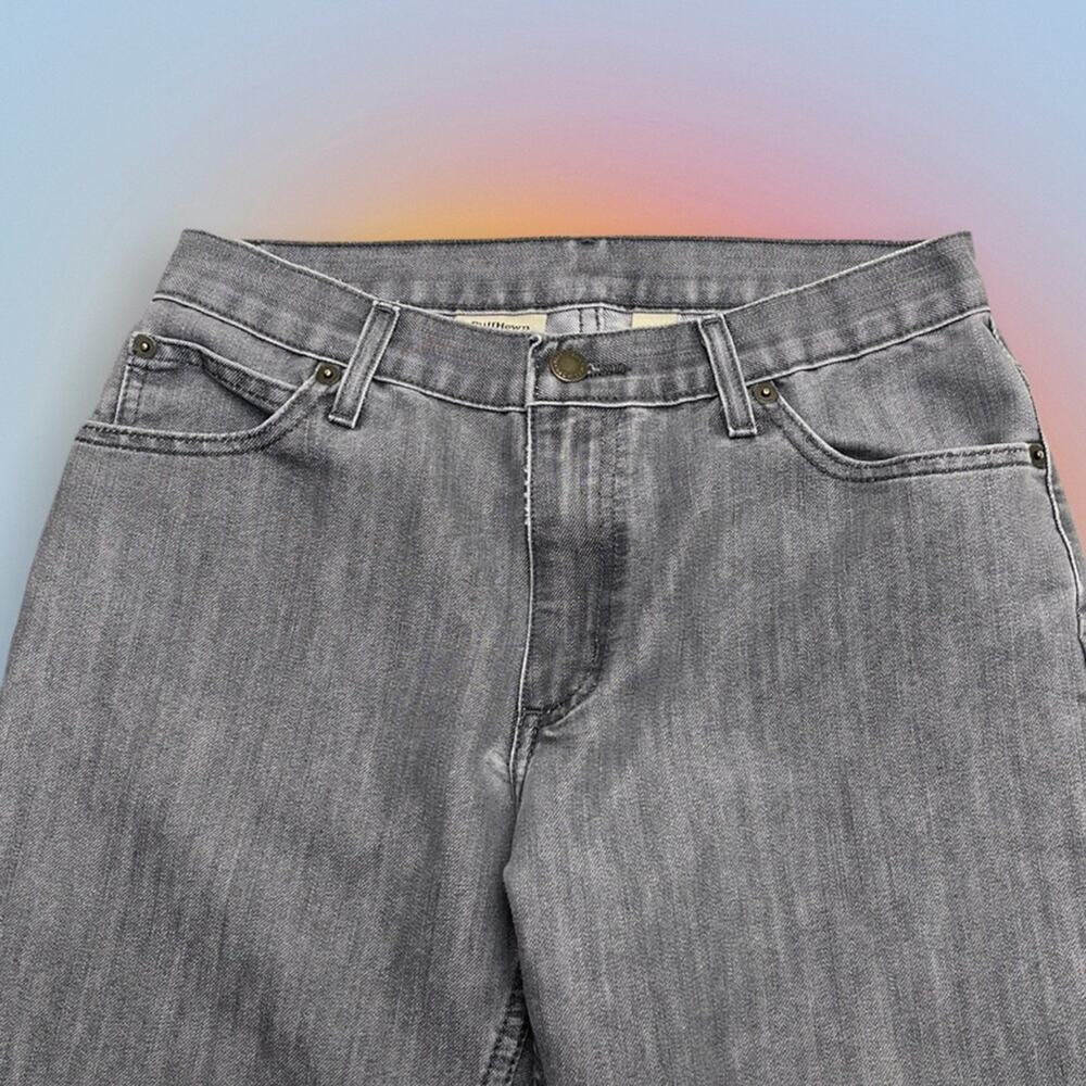 RUFF HEWN Boys 14 Regular Gray Jeans